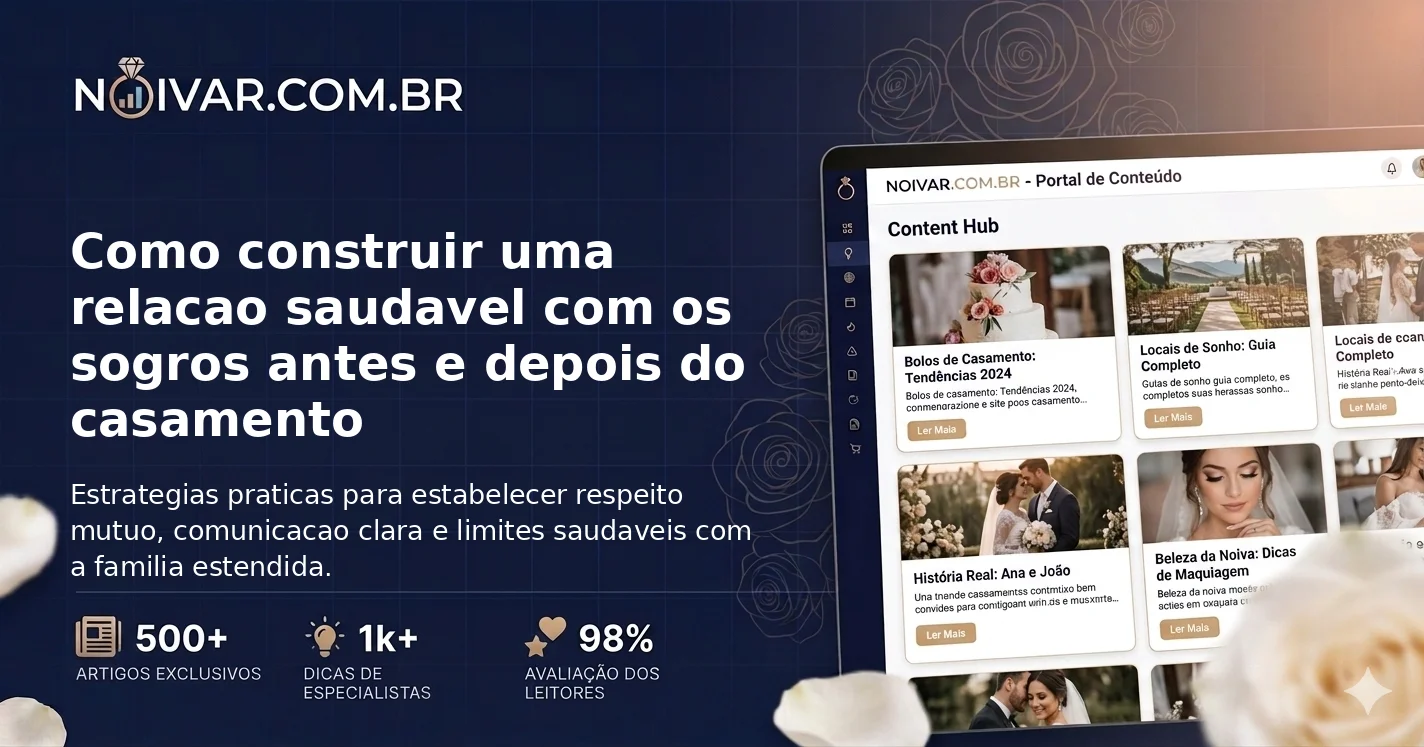 Como construir uma relacao saudavel com os sogros antes e depois do casamento