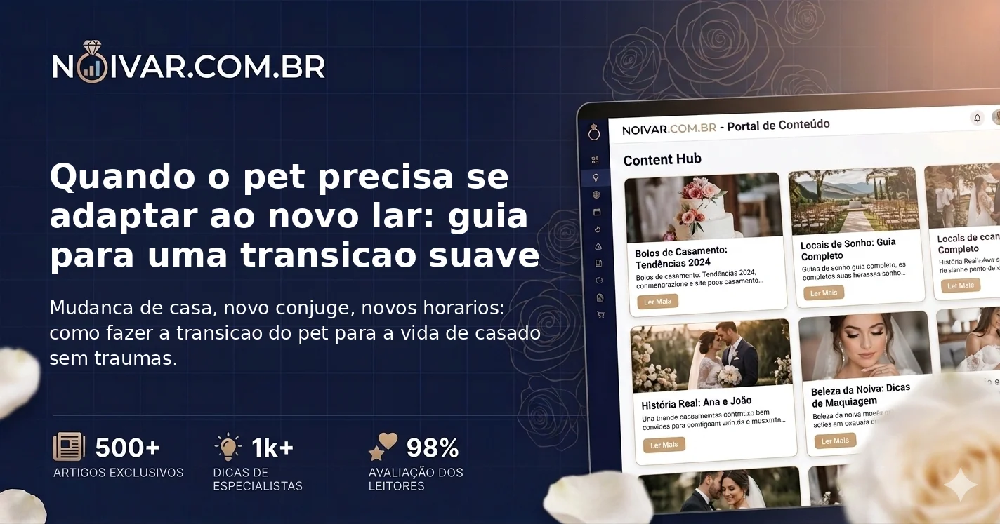 Quando o pet precisa se adaptar ao novo lar: guia para uma transicao suave