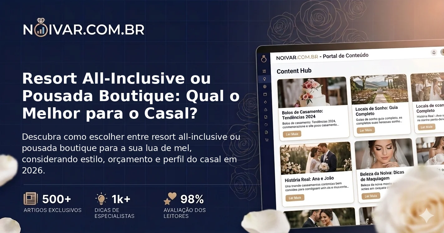 Resort All-Inclusive ou Pousada Boutique: Qual o Melhor para o Casal?