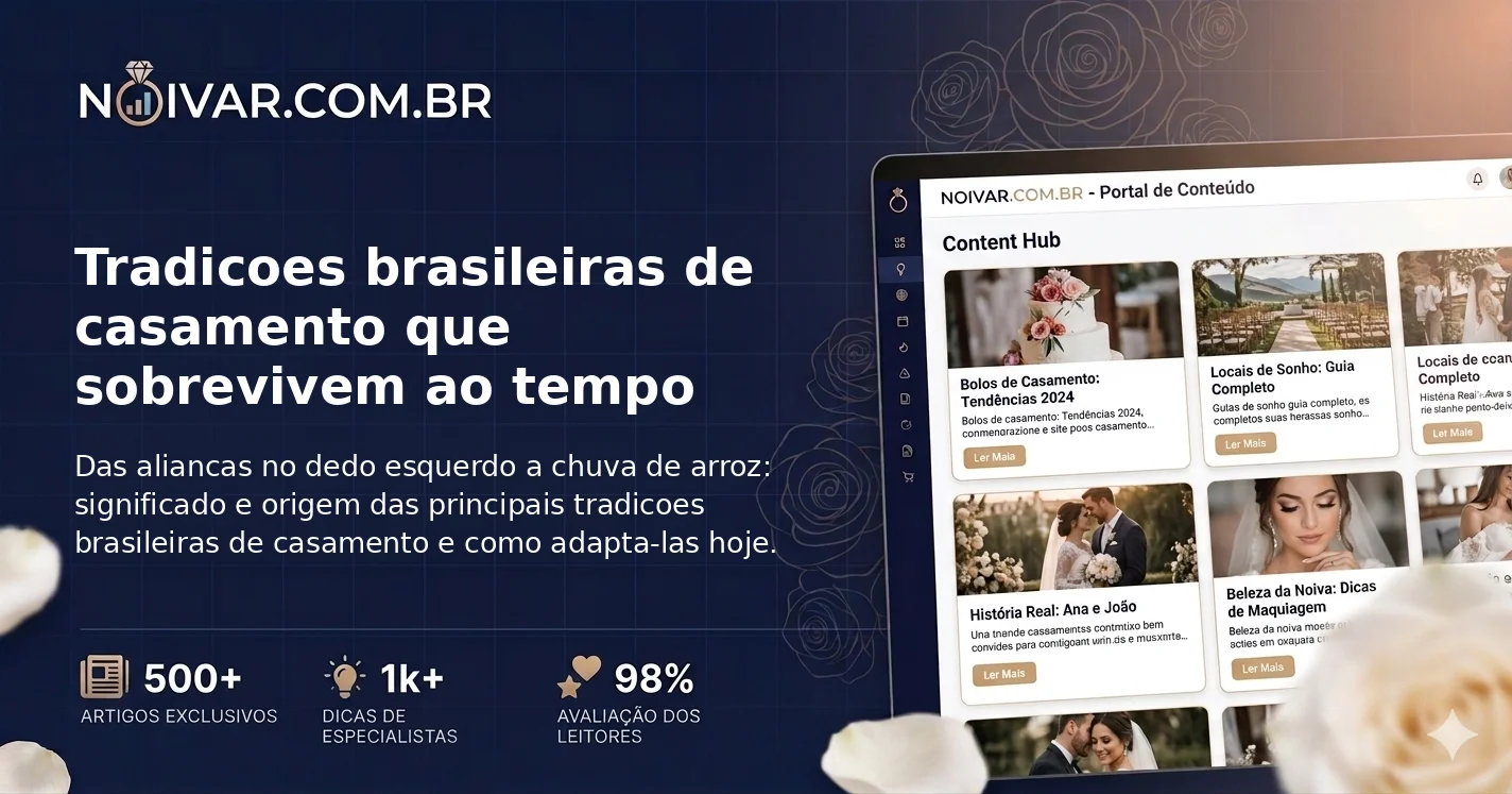 Tradicoes brasileiras de casamento que sobrevivem ao tempo