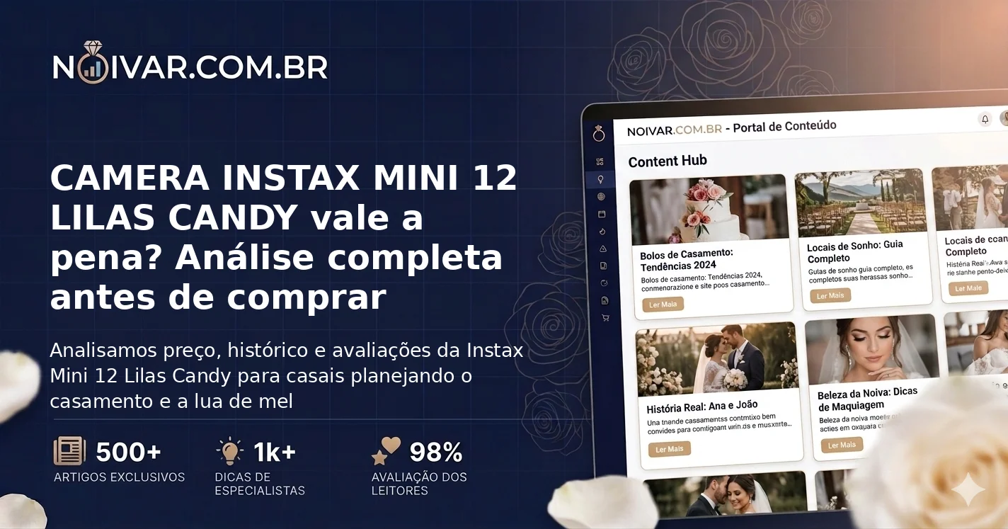 CAMERA INSTAX MINI 12 LILAS CANDY vale a pena? Análise completa antes de comprar