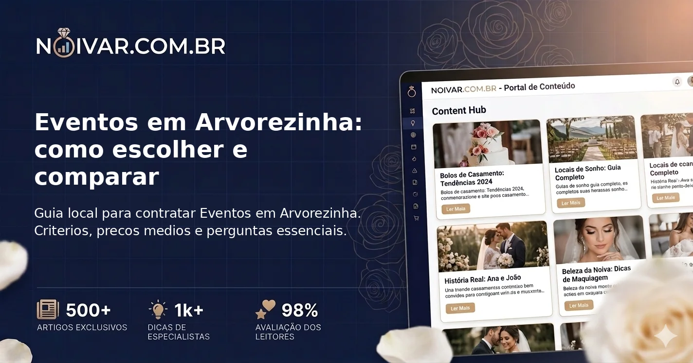 Eventos em Arvorezinha: como escolher e comparar