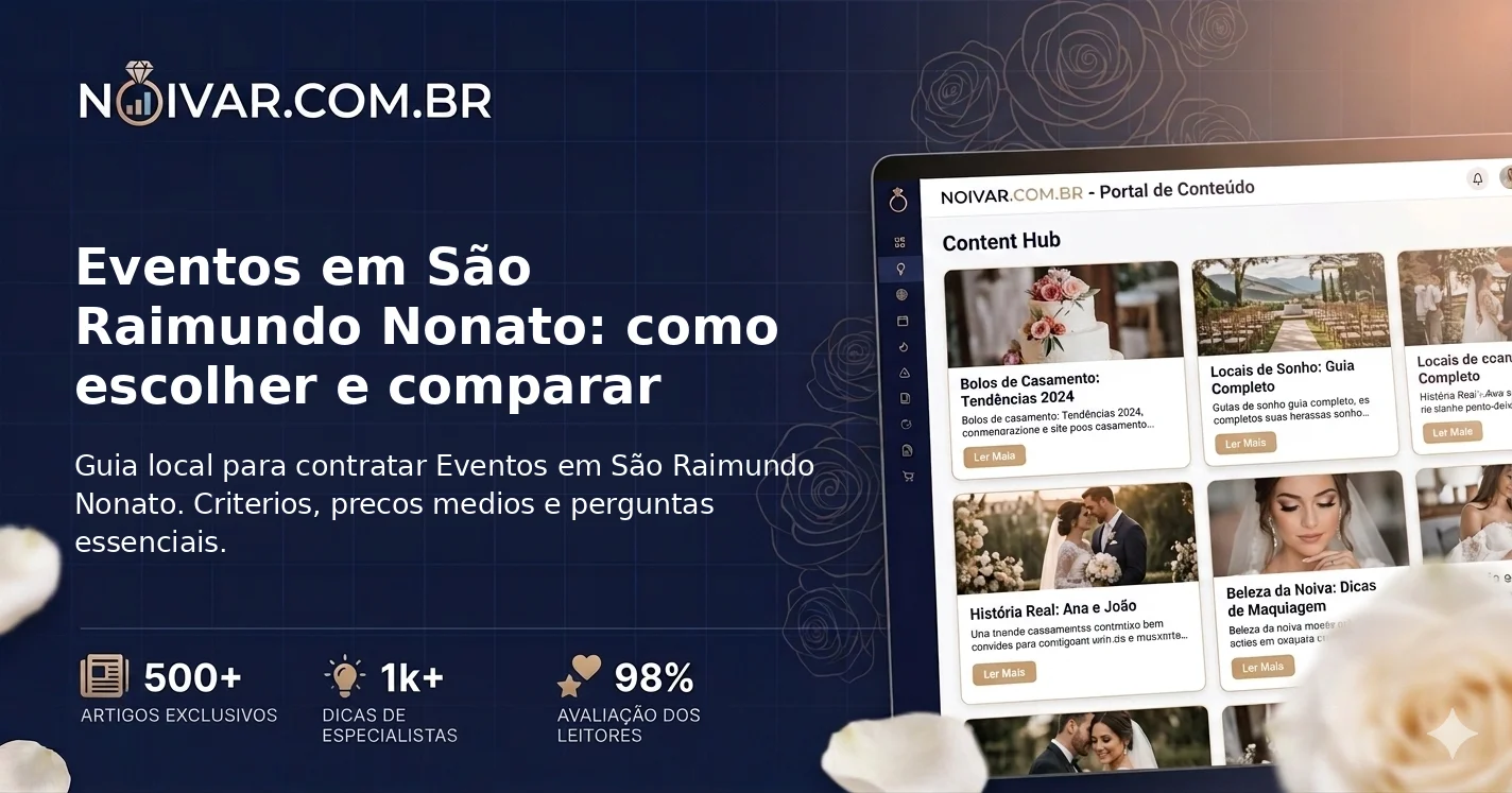 Eventos em São Raimundo Nonato: como escolher e comparar
