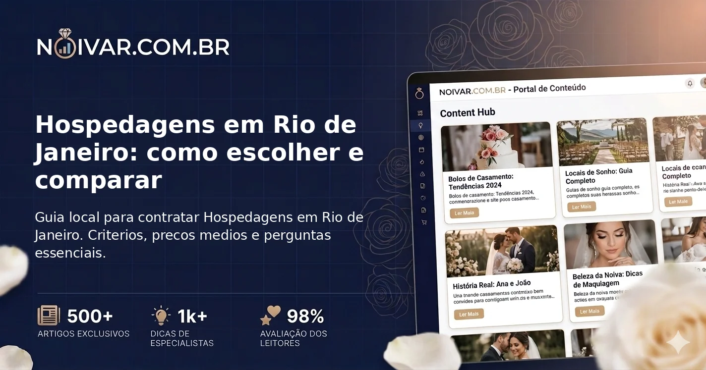 Hospedagens em Rio de Janeiro: como escolher e comparar