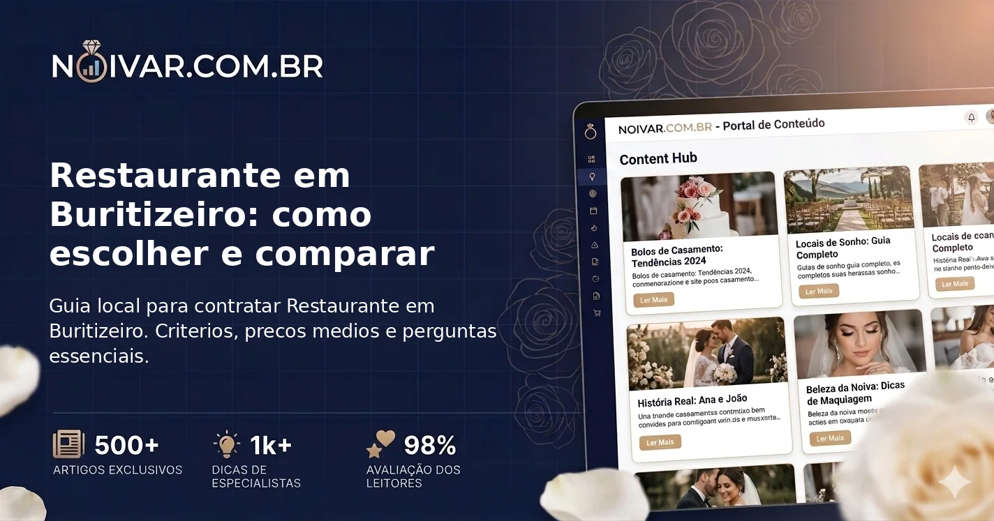 Restaurante em Buritizeiro: como escolher e comparar