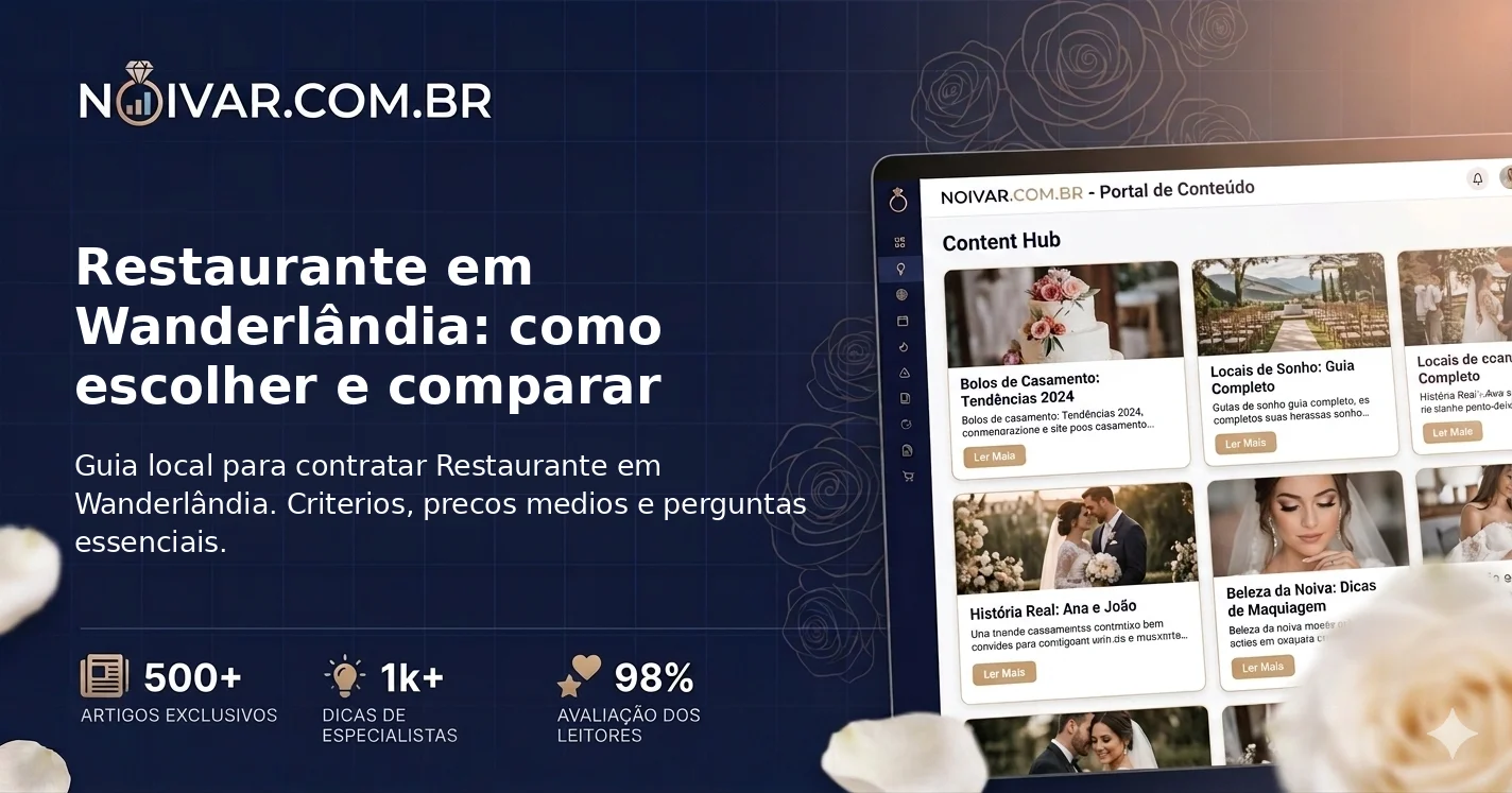 Restaurante em Wanderlândia: como escolher e comparar