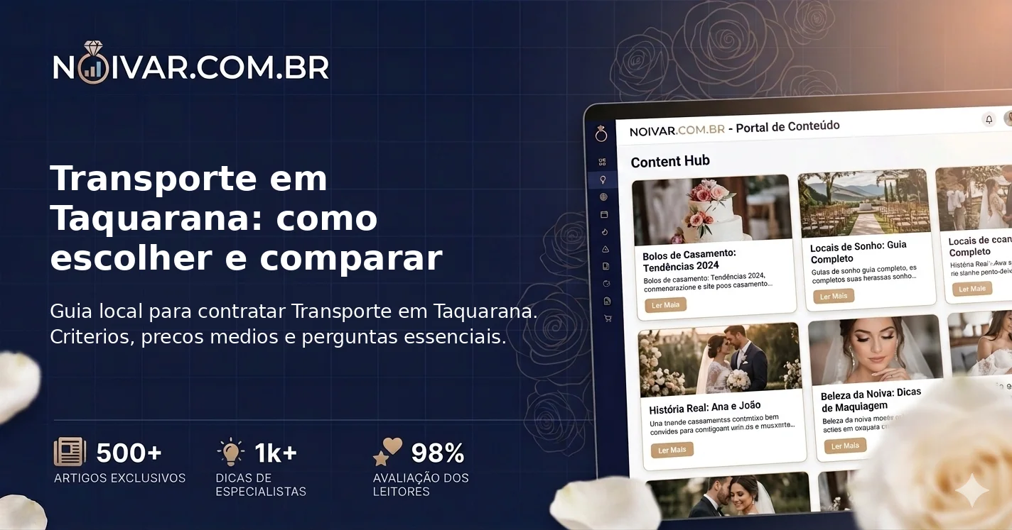 Transporte em Taquarana: como escolher e comparar