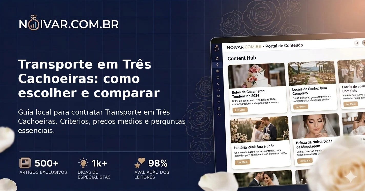 Transporte em Três Cachoeiras: como escolher e comparar