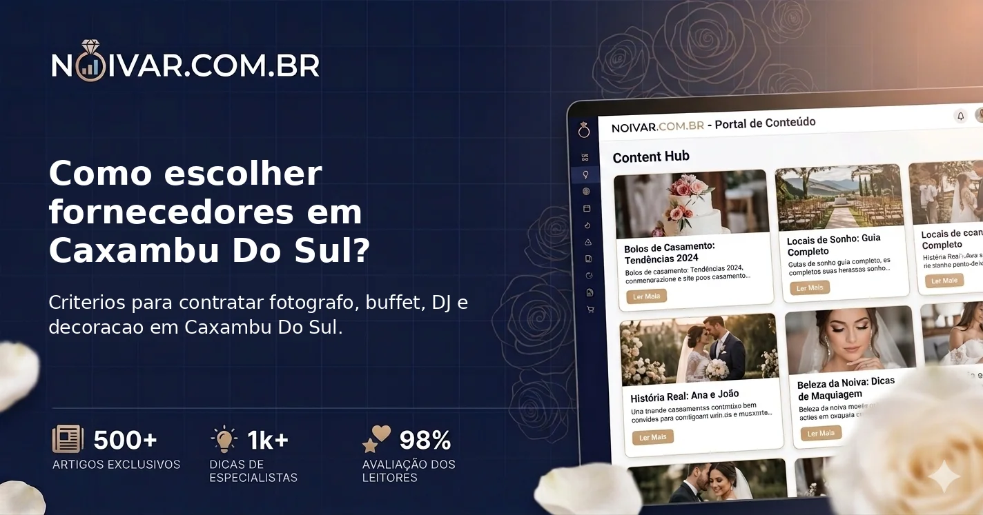 Como escolher fornecedores em Caxambu Do Sul?