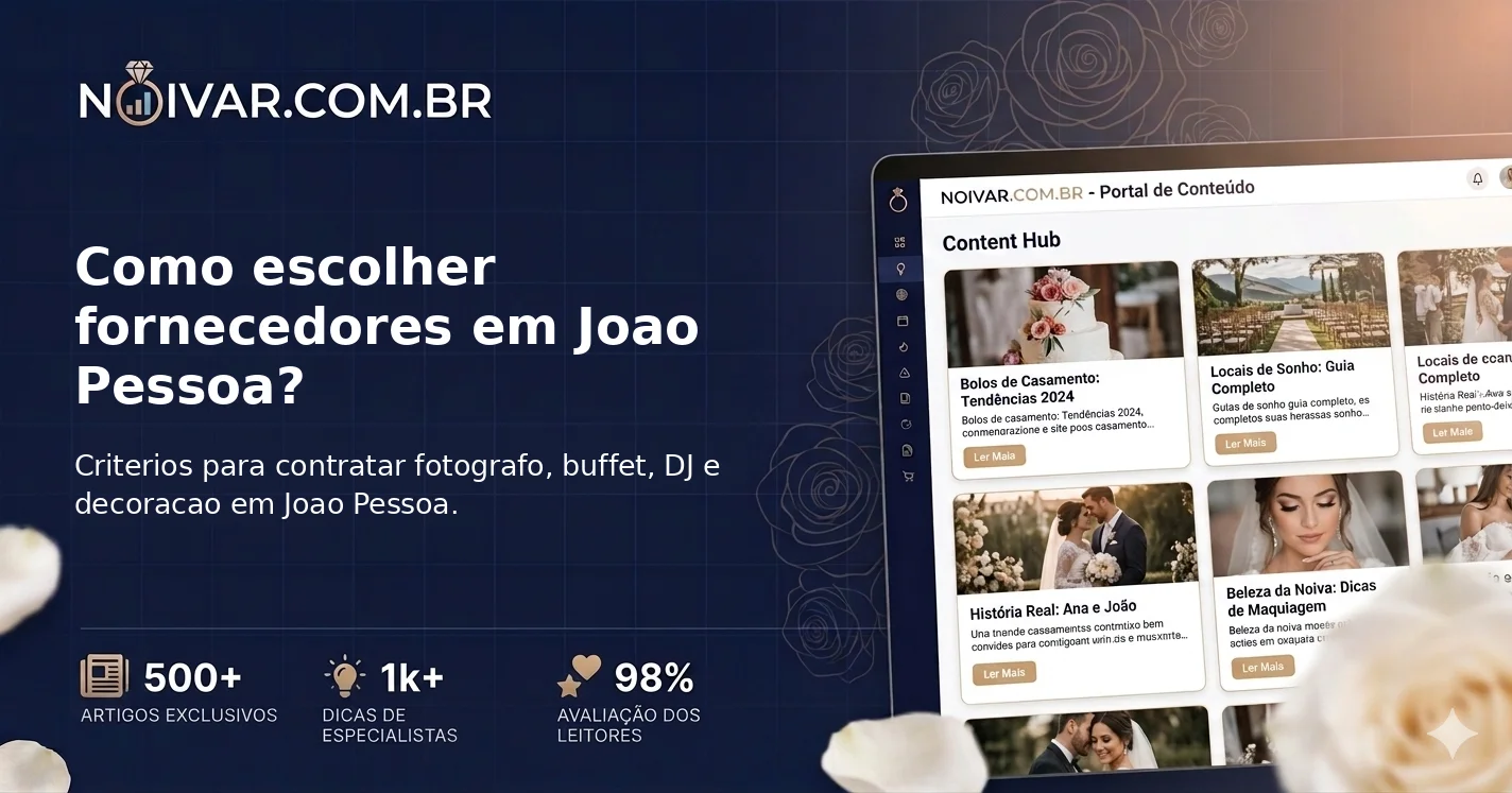 Como escolher fornecedores em Joao Pessoa?