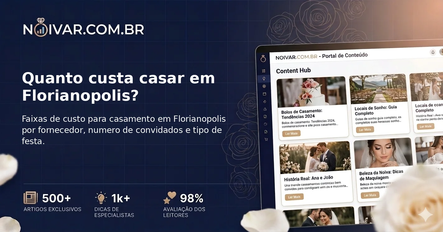 Quanto custa casar em Florianopolis?